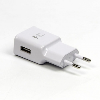 Адаптер USB PERFEO сетевой I4609 2500 mA, белый,  QC 2.0 (1/80)