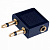 Переходник PERFEO A7014, Jack 3.5 mm вилка - розетка Jack 3.5 mm (1/200)