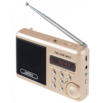 Мини-аудио PERFEO PF-SV922AU, Sound Ranger (FM,MP3,USB,microSD,in/out,аккум) (1/40)