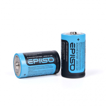 Элементы питания EPILSO  LR20/D 2 Blister Card 1.5V (12/96)