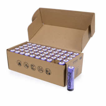 Аккумулятор EPILSO 18650 3400mAh 3.7V 1pcs/bulk без защиты (1/50/600)