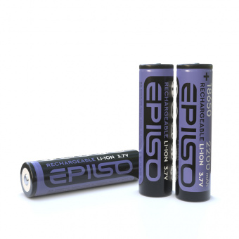 Аккумулятор EPILSO 18650 3400mAh 3.7V 1pcs/box с защитой (1/20/160)