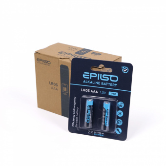 Элементы питания EPILSO  LR03/AAA 2 Blister Card 1.5V (20/360)
