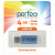 USB2.0 флеш-накопитель PERFEO 4GB E01 Blue economy series (1/10)