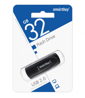 USB3.0 флеш-накопитель SmartBuy 32GB Scout Black (1/10)