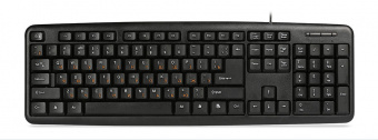 Клавиатура проводная SmartBuy SBK-112U-K  ONE 112, USB, чёрная (1/20)