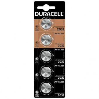 Элементы питания DURACELL CR2032 5BL (5/20/200)