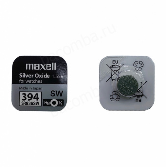 Элементы питания MAXELL SR 394 (SR936SW) 1BL (10/100)