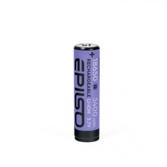 Аккумулятор EPILSO 18650 3400mAh 3.7V 1pcs/box с защитой (1/20/160)