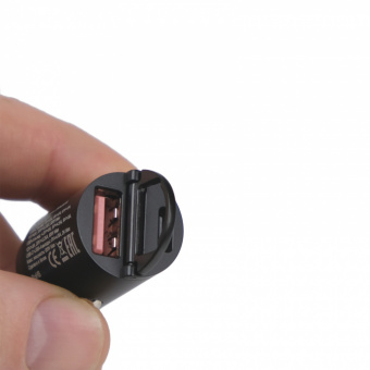 Зарядное устройство USB EPILSO EPD-CA110 65Вт авто (USB-C, USB-A) чёрный (1/100)