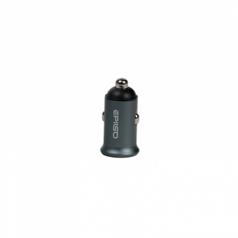 Зарядное устройство USB EPILSO EPD-CA100 38Вт авто (USB-C, USB-A) серый (1/100)