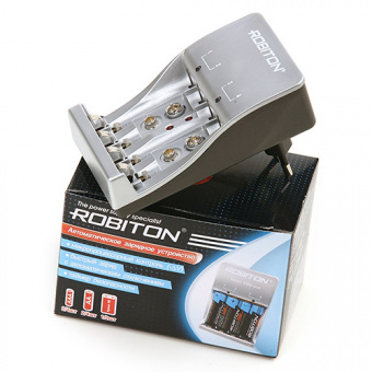 Зарядное устройство  ROBITON Smart S500/plus (пустое, под 2-4 АА,ААА, 100-240В) (1/20/40)