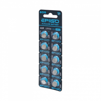 Элементы питания EPILSO AG 9 10BC 1.5V (394,936) (10/100/1600)