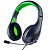 Наушники с микрофоном PERFEO PF_C3202 LINK POWER полноразмерные, зелёный (1/20)