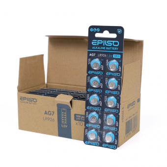 Элементы питания EPILSO AG 7 10BC 1.5V (395,927,926) (10/100/1600)