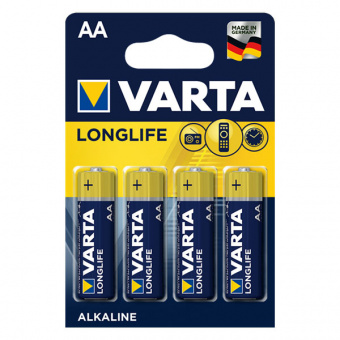 Элементы питания Varta LONGLIFE LR6 4BL (4106101414) (4/80/400)