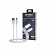Кабель EPILSO EPD-C1005, USB-A вилка - USB-C вилка,  1 м, 60Вт, белый (1/100)