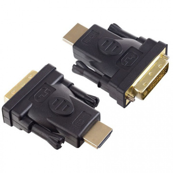 Переходник PERFEO A7017, HDMI A вилка - вилка DVI-D (1/100)