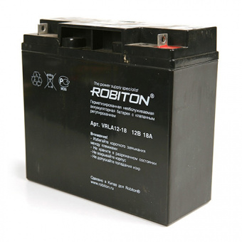 Аккумулятор ROBITON VRLA12-18 (12V 18Ah) (1/20)