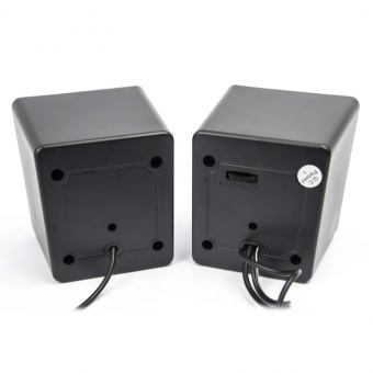Колонки 2.0 PERFEO PF_5127, "WAVE" USB, мощность 2х3 Вт (RMS), черный (1/20)