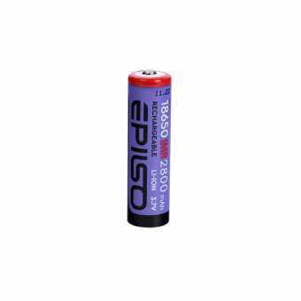 Аккумулятор EPILSO 18650 2800mAh 3.7V 1pcs/bulk без защиты (IMR,20A) высокотоковые (1/50/600)