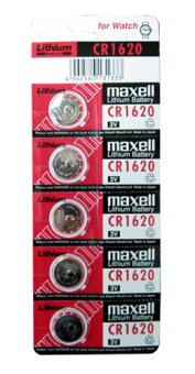 Элементы питания MAXELL CR1620 5BL (5/100)