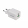 Зарядное устройство USB EPILSO EPD-PA210 30Вт GaN (USB-C, USB-A) белый (1/50) Зарядное устройство USB EPILSO EPD-PA210 30Вт GaN (USB-C, USB-A) белый (1/50)