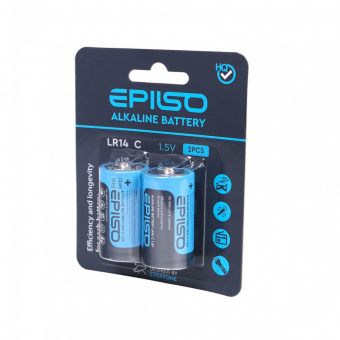 Элементы питания EPILSO  LR14/C 2 Blister Card 1.5V (24/96)