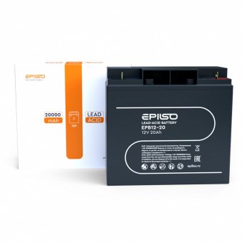Аккумулятор EPILSO EPB12-20 12V 20Ah (1/4)