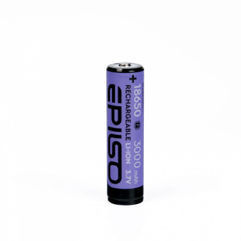 Аккумулятор EPILSO 18650 3000mAh 3.7V 1pcs/box с защитой (1/20/160)