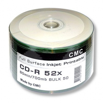 Диски CD-R CMC Bulk 50 52x 80min (50/600)