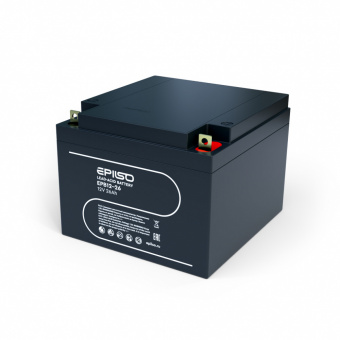 Аккумулятор EPILSO EPB12-26 12V 26Ah (1/2)