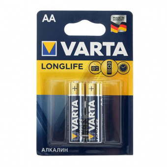 Элементы питания Varta LONGLIFE LR6 2BL (4106101412) (40/200)