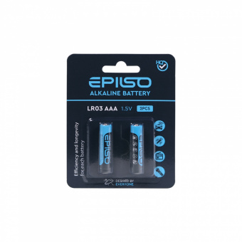 Элементы питания EPILSO  LR03/AAA 2 Blister Card 1.5V (20/360)