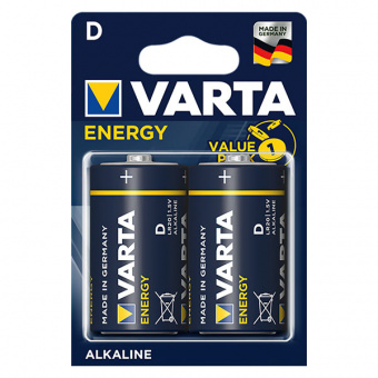 Элементы питания Varta ENERGY LR20 2BL (4120229422) (2/12/100)