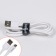 Кабель EPILSO EPD-C1005, USB-A вилка - USB-C вилка, 1 м, 60Вт, белый (1/100) Кабель EPILSO EPD-C1005, USB-A вилка - USB-C вилка, 1 м, 60Вт, белый (1/100)