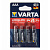 Элементы питания Varta LONGLIFE MAX POWER (max tech) LR3 4BL (4703) (40/200)