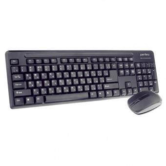 Клавиатура беспроводная PERFEO PF-215-WL/OP USB + мышь беспорв. (1/10/20)