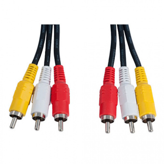 Кабель PERFEO R3103, 3xRCA вилка - вилка 3xRCA,  1.5 м (1/30)