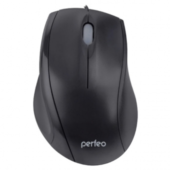 Мышь проводная PERFEO PF_A4750 "CLASS", 3 кн, DPI 1000, чёрный (1/100)