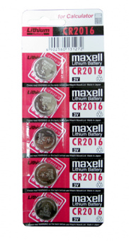 Элементы питания MAXELL CR2016 5BL (5/100)