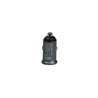 Зарядное устройство USB EPILSO EPD-CA100 38Вт авто (USB-C, USB-A) серый (1/100)