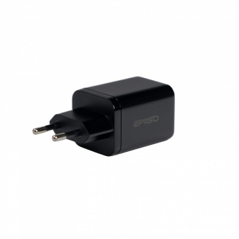 Зарядное устройство USB EPILSO EPD-PA215 65Вт GaN (USB-C) чёрный (1/40)