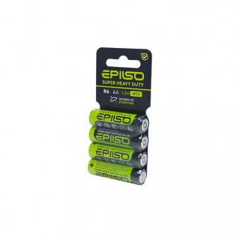 Элементы питания EPILSO R6/AA 4 Shrink Card 1.5V (60/1200)