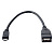 Кабель PERFEO U4204, USB2.0 A розетка - вилка micro USB, 1 м, OTG (1/75)