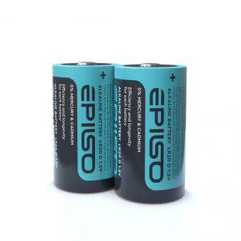 Элементы питания EPILSO  LR20/D 2 Shrink 1.5V (12/144)