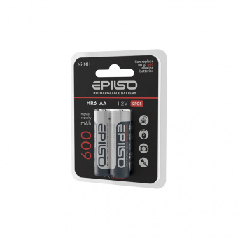 Аккумулятор EPILSO HR6/AA  600mAh 2BC 1.2V (2/20/200)