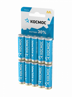 Элементы питания КОСМОС LR6 10BL (10/300/600)