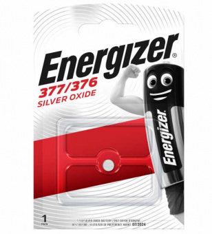 Элементы питания ENERGIZER 377/376 (SR626) 1BL (1/10/140)