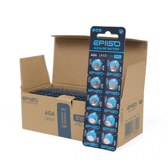 Элементы питания EPILSO AG 6 10BC 1.5V (371,920,921) (10/100/1600)